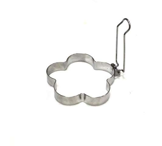 Форма для жарки яйца "Цветок" 97х94х16мм съемная нержавеющая сталь