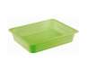 Гастроемкость 1/2 зеленая полипропилен 325х265мм h40мм