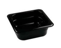 Гастроемкость 1/6 полипропилен черная 176х162мм h65мм