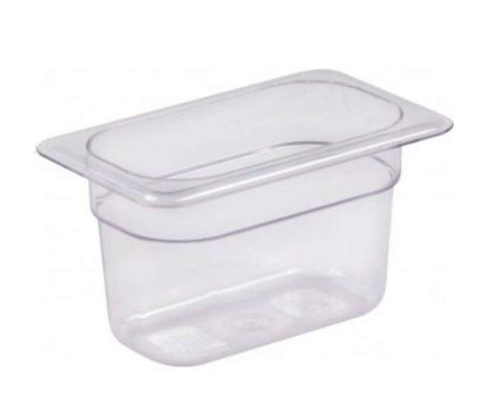 Гастроемкость 1/9 h100 176х108х100мм поликарбонат