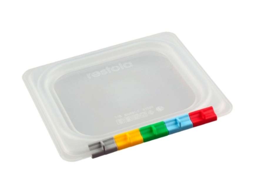 Крышка к гастроемкости 1/6 полипропилен прозрачная 176х162мм