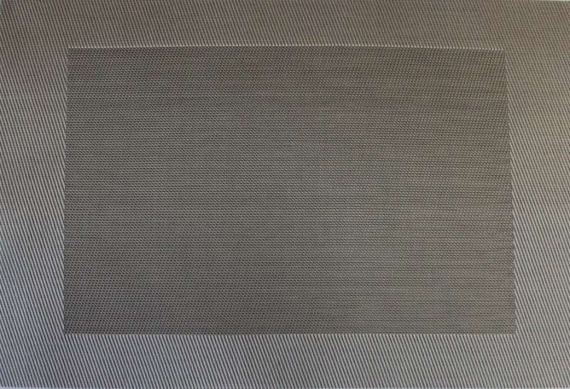 Коврик сервировочный настольный 450х300мм серебристый пвх