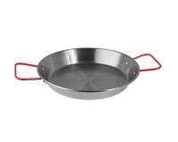 Сковорода для паэльи с 2-я ручками голубая сталь d260мм