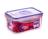 Контейнер для продуктов с зажимом пластиковый 0,8л