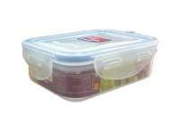 Контейнер для продуктов с зажимом пластиковый 0,33л