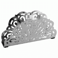 Салфетница ажурная нержавеющая сталь 156х21х84мм