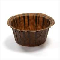 Форма бумажная "Маффин" коричневая d50мм h35мм (упаковка 250шт.)