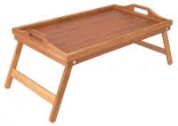 Поднос на ножках 500х300х65мм бамбук