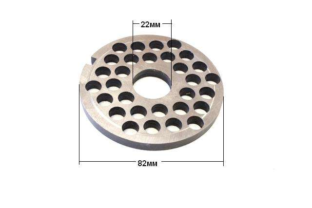 Решетка мясорубки МИМ-300 №3 с буртом