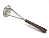 Картофелемялка нержавеющая сталь пластиковая ручка L240мм D65мм