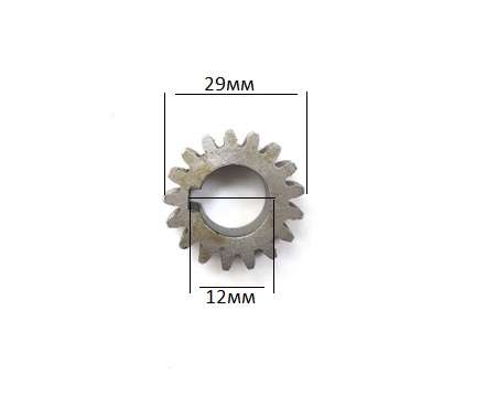 Шестерня подъема дежи малая Z17