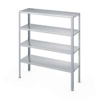 Стеллаж кухонный 1500х400х1600мм