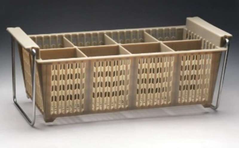 Контейнер для столовых приборов 8 ячеек пластиковый