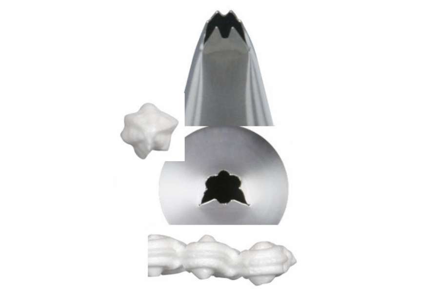 Насадка кондитерская 3х5 d16 h30мм