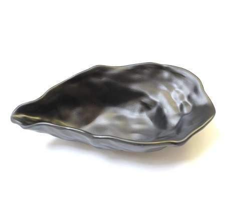 Салатник пласт. меламин d194х112мм h49мм черный Органик