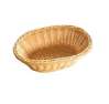 Хлебница плетеная овальная 235х150 h70мм