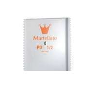 Скребок-гребенка для шоколада 170х110х14мм пластик