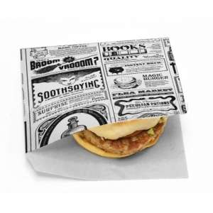 Уголок для гамбургера 140x140мм (упаковка 100шт.)