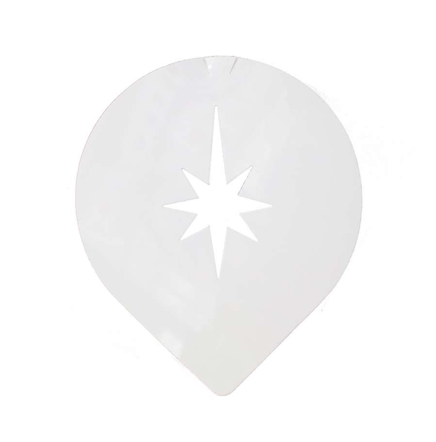 Трафарет для украшения торта "Звезда"