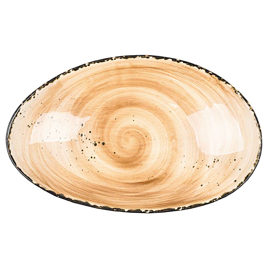 Блюдо овальное 225мм "Organica Sand"