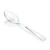 Ложка фуршетная 100мм прозрачная (упаковка 50шт.)