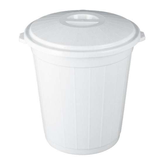 Бак пластиковый с крышкой 75л