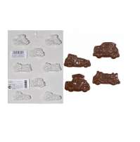 Форма для шоколада Машина