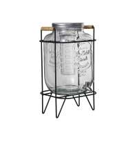 Банка-емкость с краном на подставке 8л