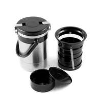 Термос 3-х секционный 3х0,4л нержавеющая сталь