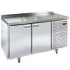 Стол холодильно-морозильный н/ж 2 двери Hicold GN 1/TN-1/BT