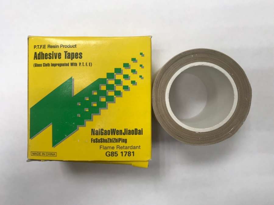 Лента тефлон самоклеящаяся ролик 0,13 мкм х 20мм х 10 м