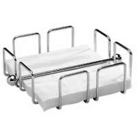 Салфетница металлическая 190х190х65мм