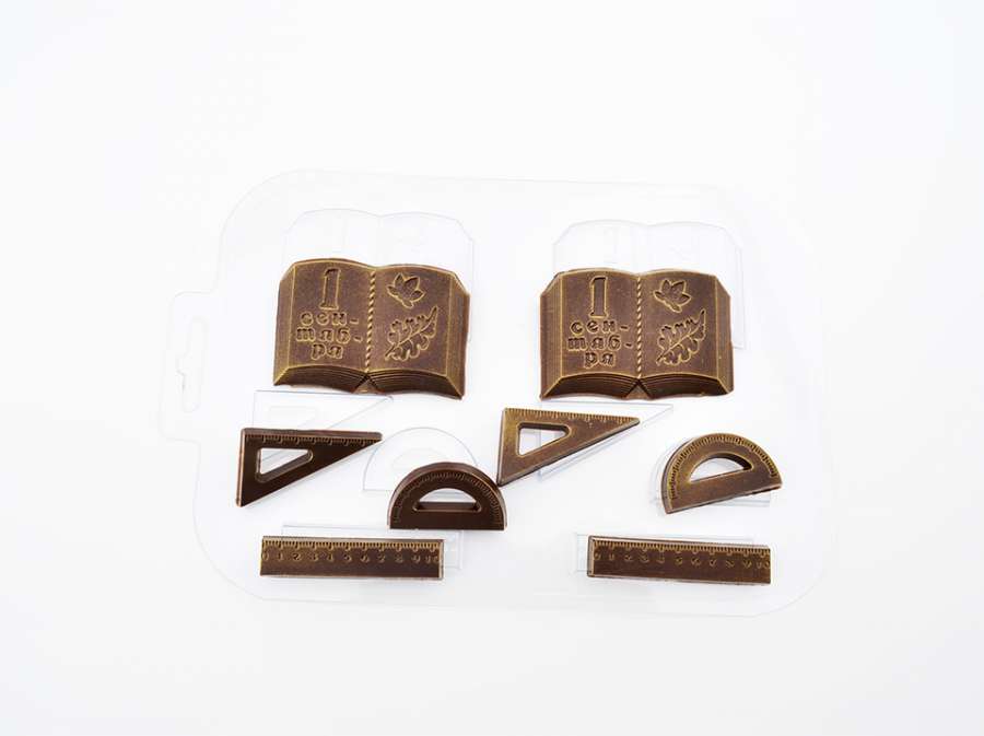 Форма для шоколада "Школьный набор 2"