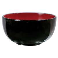 Миска глуб.(мисосупница) дерево, красно-черн.300мл d110мм