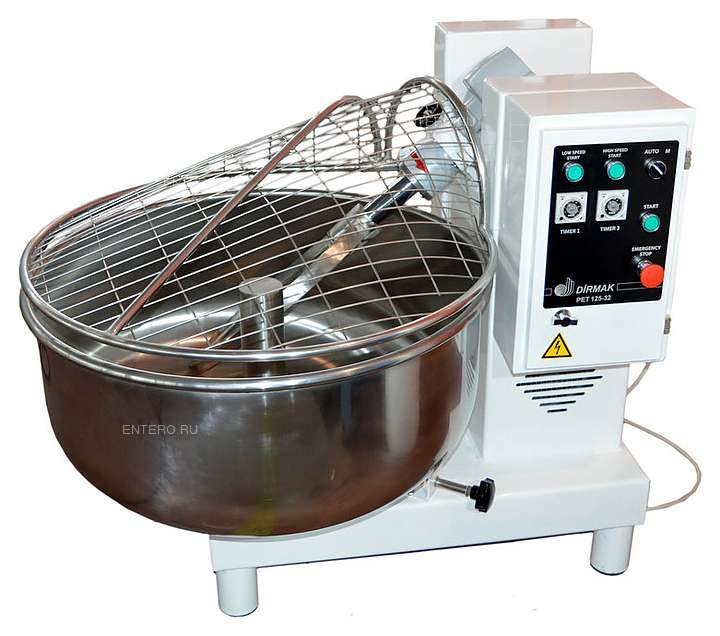 Тестомес вилочный 125л Dirmak PET 125
