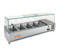 Витрина холодильная настольная для ингредиентов Hicold VRX 1200