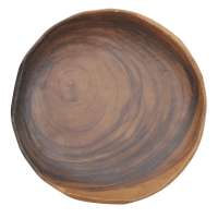 Блюдо меламиновое d155мм корич. дерево