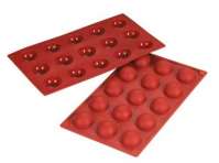 Форма силиконовая Полусферы (15шт. d40мм h20мм) 300х175мм