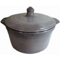 Кастрюля для запекания 500мл мрамор