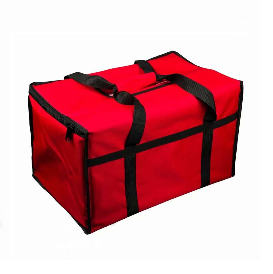 Термосумка для обедов 560х350х330мм  красная