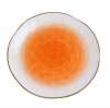 Тарелка круглая 2см фарфор, оранжевый цвет "The Sun"
