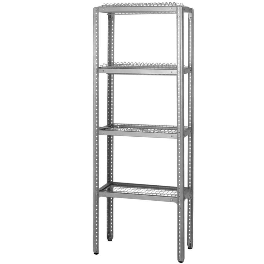 Стеллаж кухонный для тарелок и стаканов 600х300х1600мм