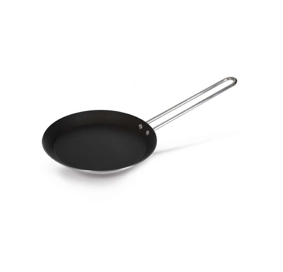 Сковорода блинная нерж. сталь антипригарное проф. покрытие  d240мм, индукция