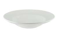 Тарелка d240мм глубокая 400мл Ирис Белый Bonna IRSWHGRM24CK