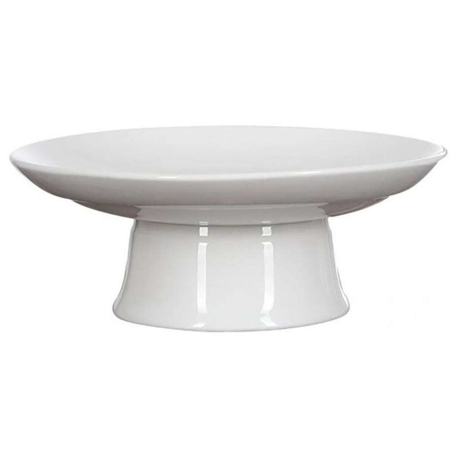 Блюдо на ножке d228мм фарфор