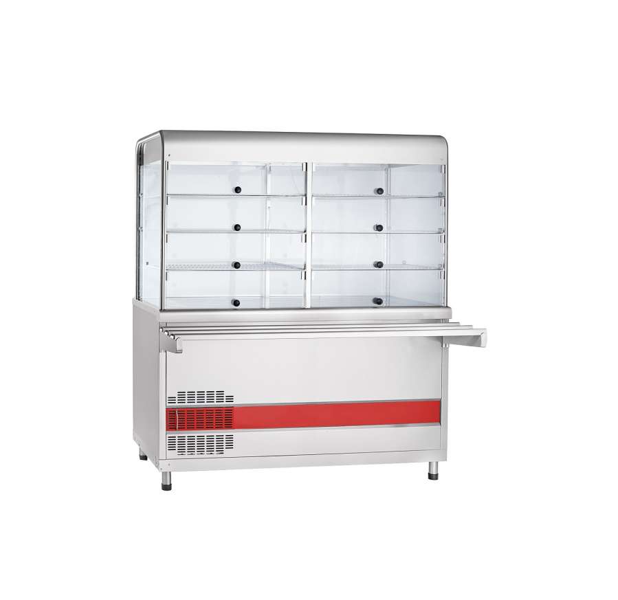 Линия раздачи Аста Прилавок-витрина холодильный ПВВ(Н)-70КМ-С-01-ОК