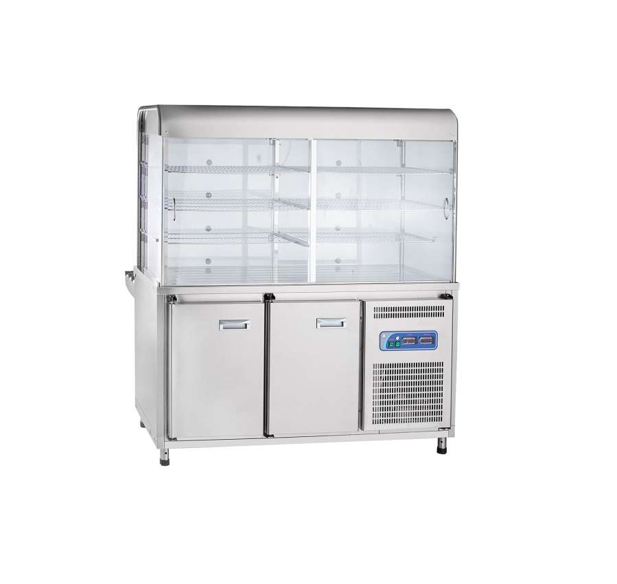 Линия раздачи Аста Прилавок-витрина холодильный ПВВ(Н)-70КМ-С-01-ОК