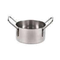 Кастрюля для подачи 350мл d110мм нержавеющая сталь