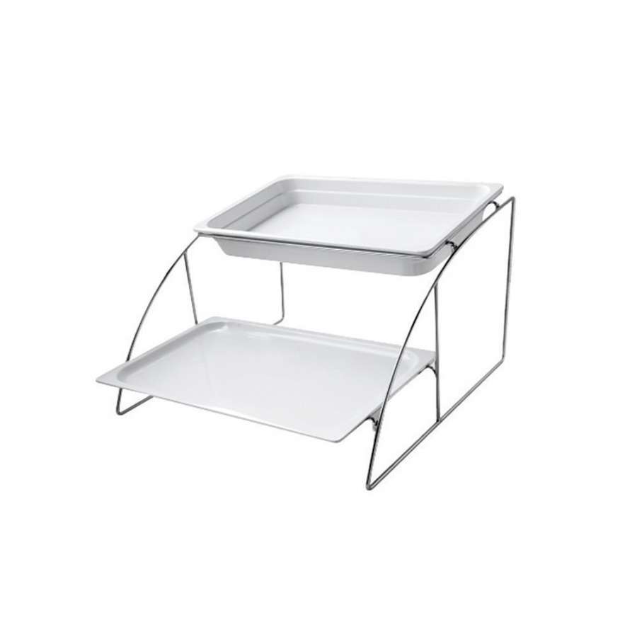 Подставка для  гастроемкостей  1/1 металл 2 уровня