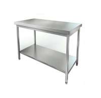 Стол разделочный 1800х700 без борта, полка оцинк. сталь